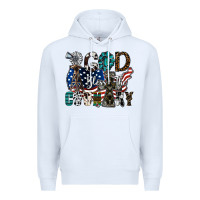 White god bless the country Premium Hoodie - SublimationCraftShop