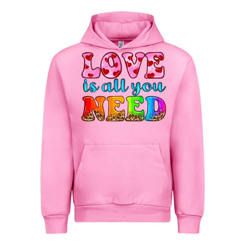 Love Is All You Need Urban Hoodie by HRA Design Shop | Teevron