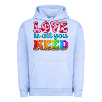 Pigment Grape Ice love is all you need Urban Hoodie - HRA Design Shop