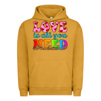 Pigment Peanut Butter love is all you need Urban Hoodie - HRA Design Shop