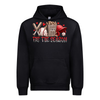 Black tis the season baseball Urban Hoodie - RacoonDesign