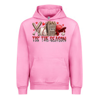 Fuchsia Pink tis the season baseball Urban Hoodie - RacoonDesign