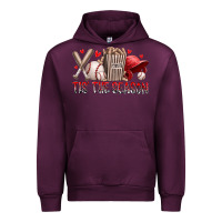 Mauve Wine tis the season baseball Urban Hoodie - RacoonDesign