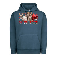Pigment Midnight Navy tis the season baseball Urban Hoodie - RacoonDesign