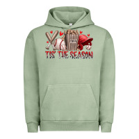 Pigment Oil Green tis the season baseball Urban Hoodie - RacoonDesign