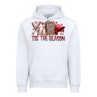 White tis the season baseball Urban Hoodie - RacoonDesign