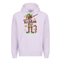 Lilac im the badass elf Premium Hoodie - FaDigitalArtStudio
