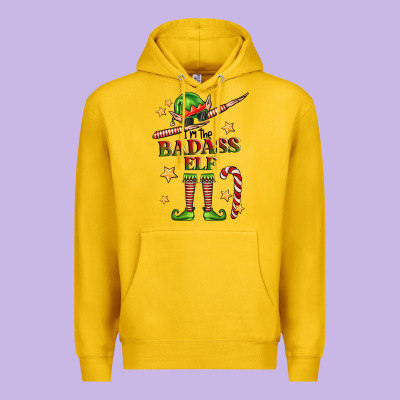 Im The Badass Elf Premium Hoodie Designed By Fadigitalartstudio