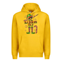 Lemon im the badass elf Premium Hoodie - FaDigitalArtStudio