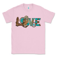 Bubblegum Pink owl love Classic Tee - BarkalooDesign