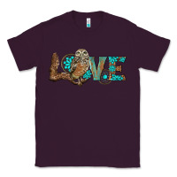 Plum owl love Classic Tee - BarkalooDesign