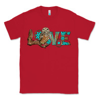 Red owl love Classic Tee - BarkalooDesign