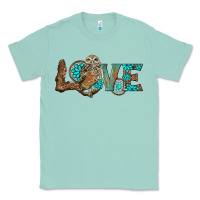 Seafoam owl love Classic Tee - BarkalooDesign