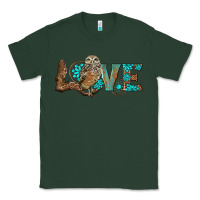 Sports Green owl love Classic Tee - BarkalooDesign