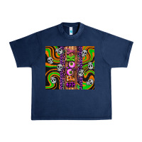 Navy Spooky Urban Heavy Tee - Artiststas