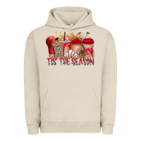 Pigment French Oak tis the season Urban Hoodie - RacoonDesign
