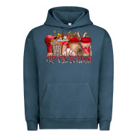 Pigment Midnight Navy tis the season Urban Hoodie - RacoonDesign