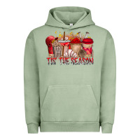 Pigment Oil Green tis the season Urban Hoodie - RacoonDesign