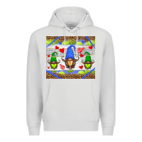Dove Grey western tennis gnome Premium Hoodie - HRA Design Shop