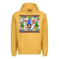 Mustard western tennis gnome Premium Hoodie - HRA Design Shop