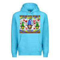 Ocean Blue western tennis gnome Premium Hoodie - HRA Design Shop