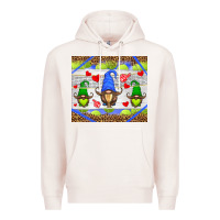Pale Pink western tennis gnome Premium Hoodie - HRA Design Shop