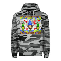 Slate Camo western tennis gnome Premium Hoodie - HRA Design Shop