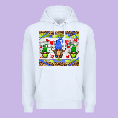 Western Tennis Gnome Premium Hoodie Designed By Hra Design Shop
