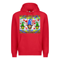 Red western tennis gnome Premium Hoodie - HRA Design Shop