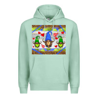 Seafoam western tennis gnome Premium Hoodie - HRA Design Shop