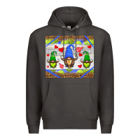 Smoke western tennis gnome Premium Hoodie - HRA Design Shop