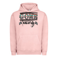 Pigment Salmon goneracing Urban Hoodie - CowhideDigitalArt