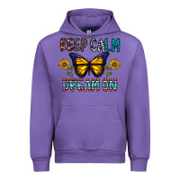Tulip keep calm dream on Urban Hoodie - CowhideDigitalArt