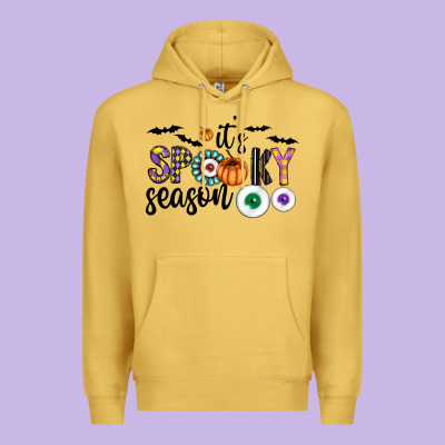 Spooky Premium Hoodie Designed By Cowhidedigitalart