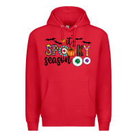 Red spooky Premium Hoodie - CowhideDigitalArt
