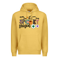 Antique Gold spooky Premium Hoodie - CowhideDigitalArt