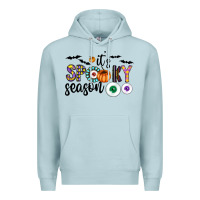 Blue Mist spooky Premium Hoodie - CowhideDigitalArt