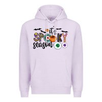 Lilac spooky Premium Hoodie - CowhideDigitalArt