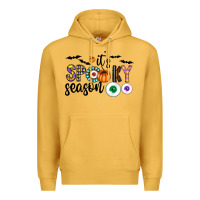 Mustard spooky Premium Hoodie - CowhideDigitalArt