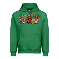 Emerald american gnomes Urban Hoodie - FaDigitalArtStudio