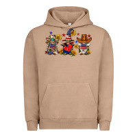 Pigment Burro american gnomes Urban Hoodie - FaDigitalArtStudio