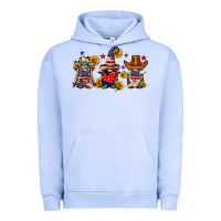 Pigment Grape Ice american gnomes Urban Hoodie - FaDigitalArtStudio