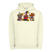 Pigment Pistachio american gnomes Urban Hoodie - FaDigitalArtStudio