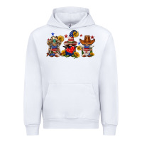 White american gnomes Urban Hoodie - FaDigitalArtStudio