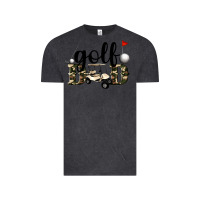Vintage Black golf dad Vintage Tee - Artiststas