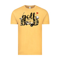 Vintage Mustard golf dad Vintage Tee - Artiststas
