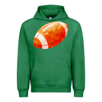 Emerald american football  pigskin  gridiron football Urban Hoodie - FaDigitalArtStudio
