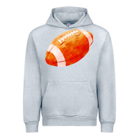 Heather Grey american football  pigskin  gridiron football Urban Hoodie - FaDigitalArtStudio