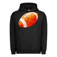 Pigment Black american football  pigskin  gridiron football Urban Hoodie - FaDigitalArtStudio