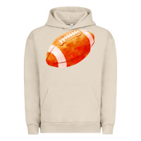 Pigment French Oak american football  pigskin  gridiron football Urban Hoodie - FaDigitalArtStudio